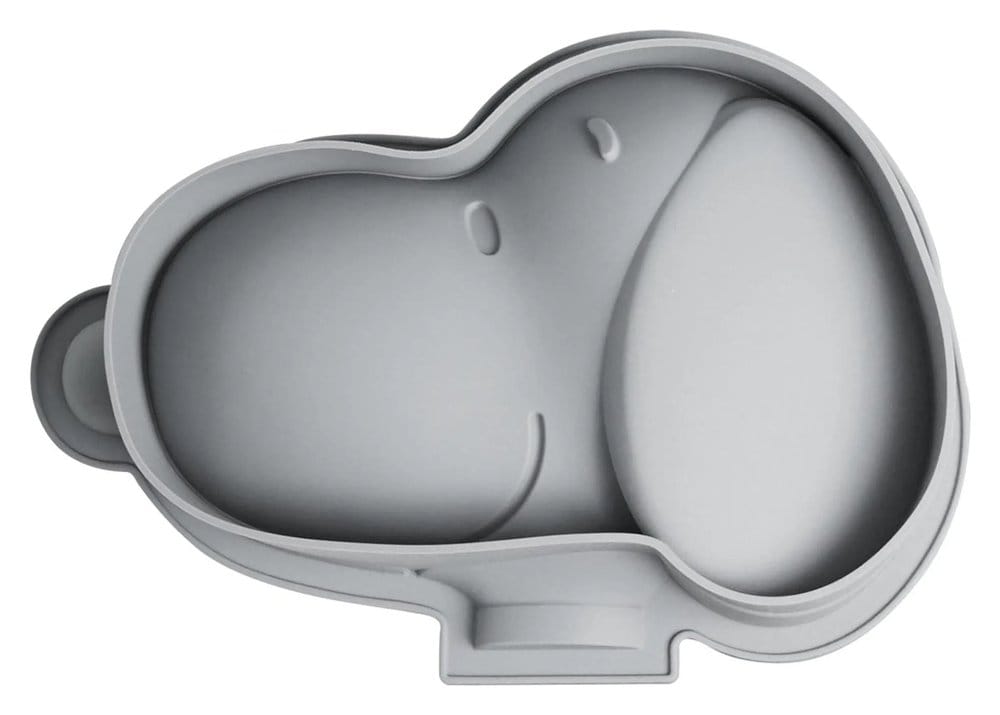 Peanuts Silikon-Backform Snoopy grau