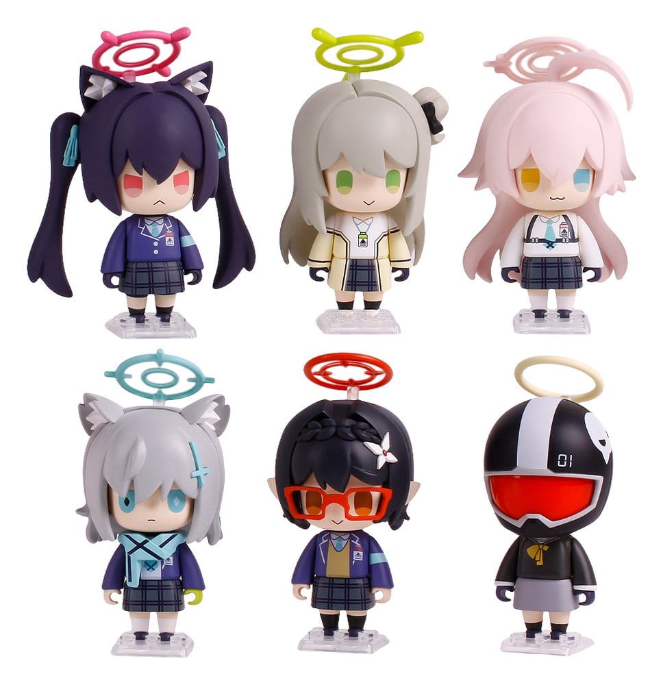 Blue Archive FigRiq Minifiguren Series Vol. 1 8 cm Blind Box Sortiment (6)