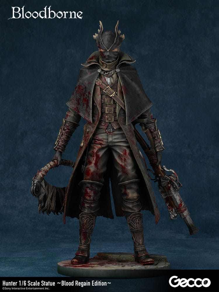 Bloodborne The Old Hunters PVC Statue 1/6 Hunter Blood Regain Edition 32 cm