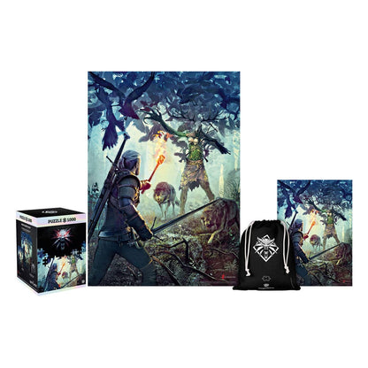 The Witcher Premium Puzzle Leshen (1000 Teile)
