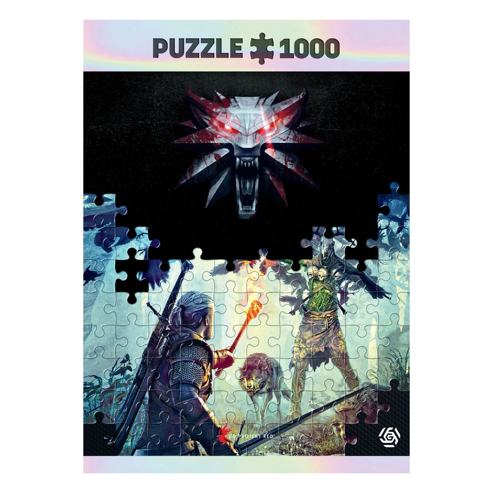 The Witcher Premium Puzzle Leshen (1000 Teile)