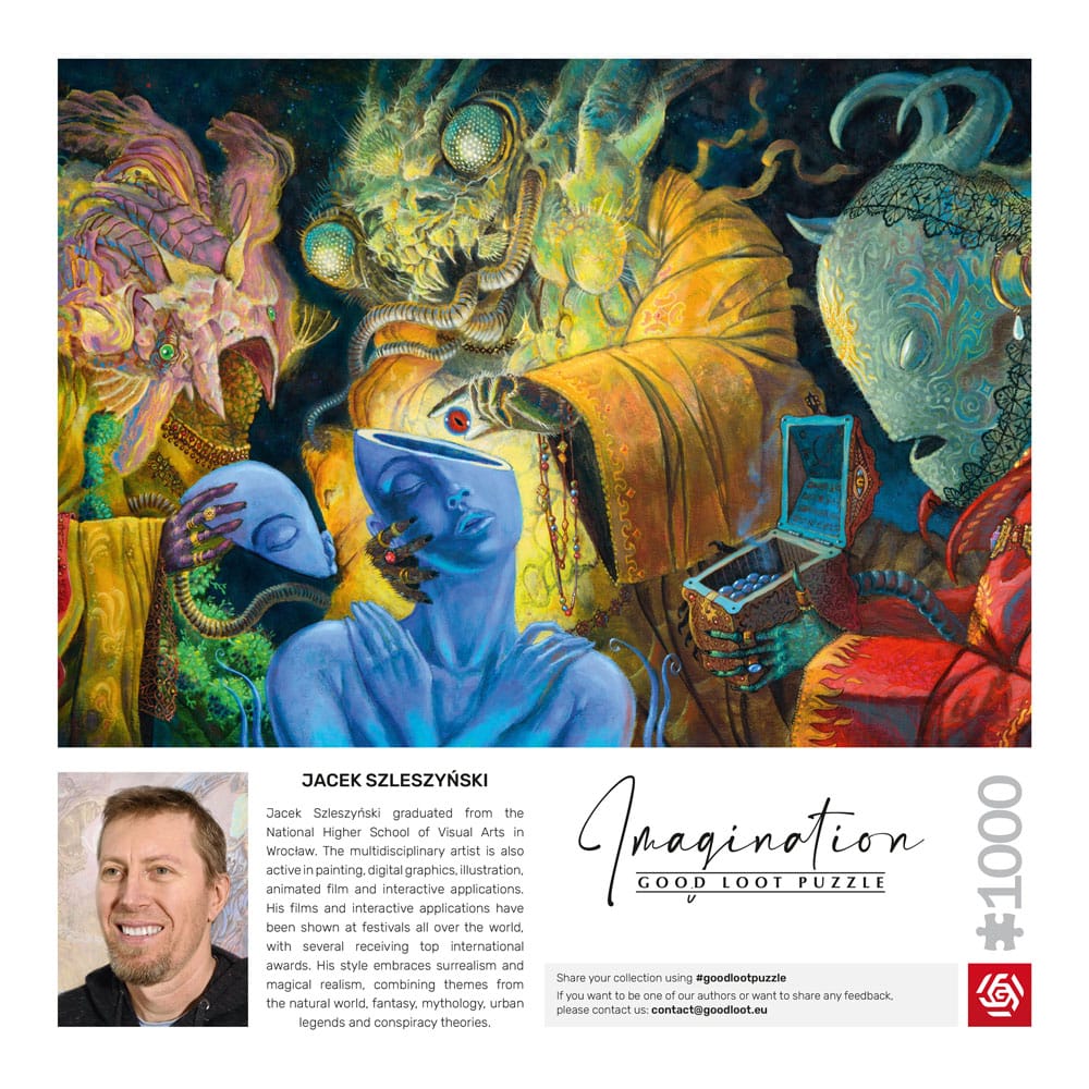 Jacek Szleszynski Imagination Puzzle The Gift / Dar (1000 Teile)