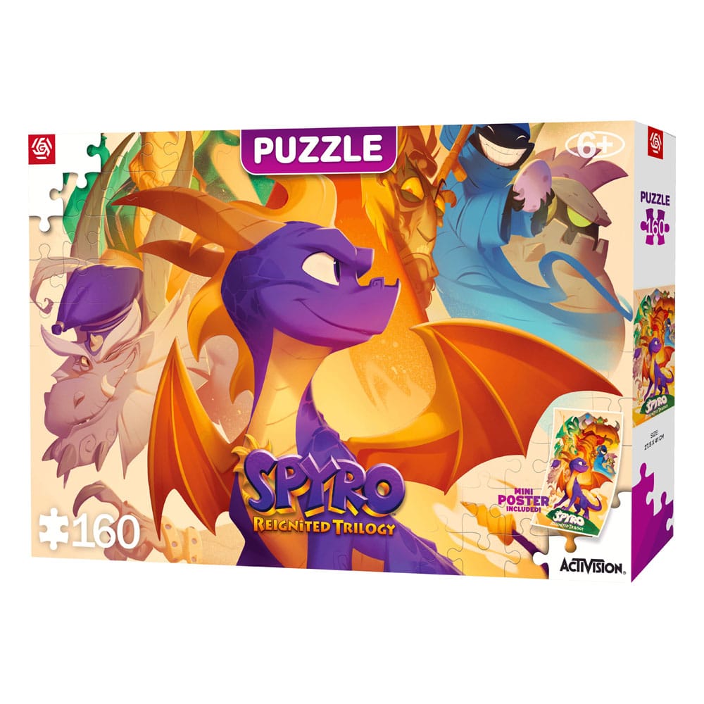 Spyro Reignited Trilogy Kids Puzzle Heroes (160 Teile)