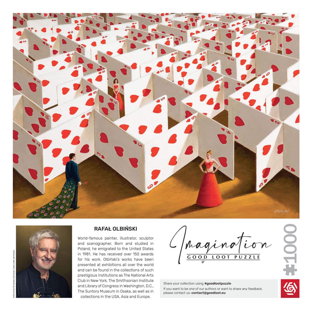 Rafal Olbinski Imagination Puzzle Excessive Meticulousness (1000 Teile)