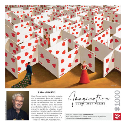 Rafal Olbinski Imagination Puzzle Excessive Meticulousness (1000 Teile)