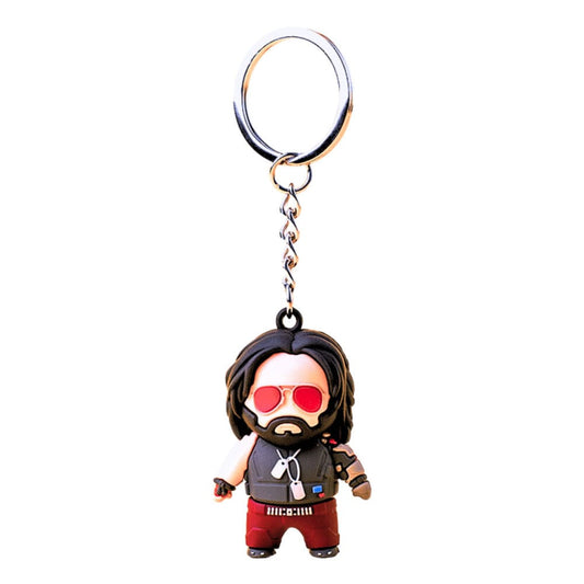 Cyberpunk 2077 Vinyl Schlüsselanhänger Johnny Silverhand