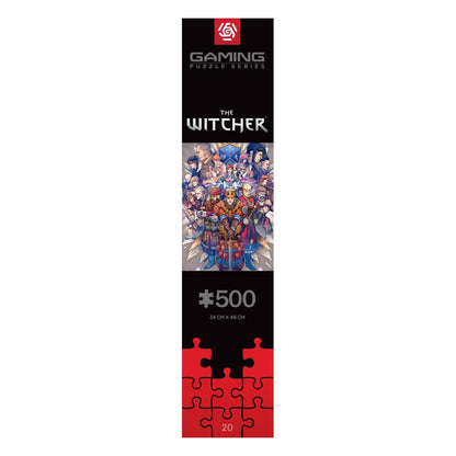 The Witcher Gaming Puzzle Northern Realms (500 Teile)