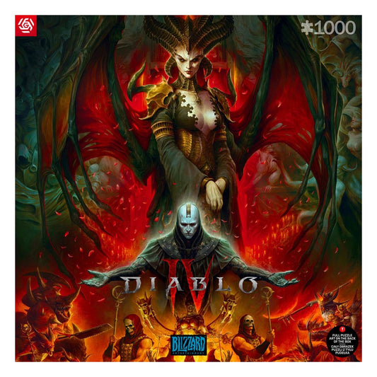 Diablo IV Gaming Puzzle Lilith Composition (1000 Teile)