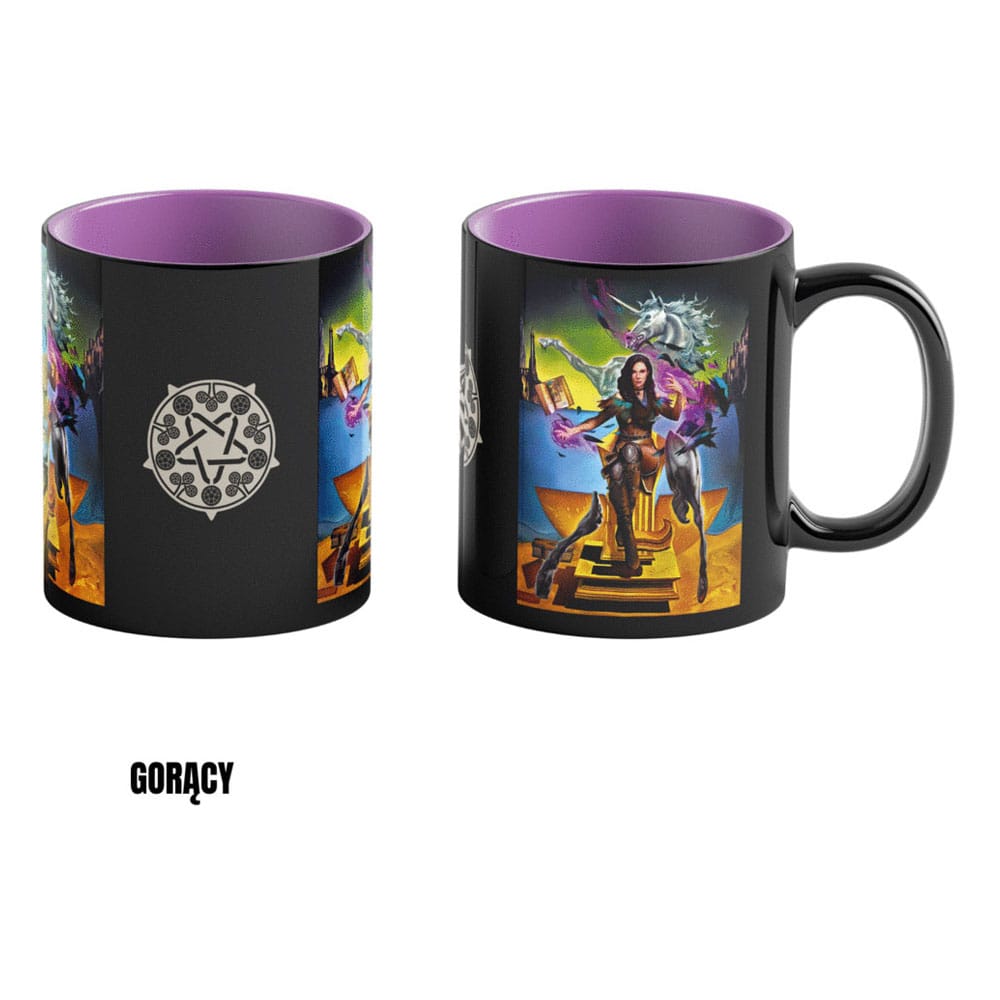 The Witcher III: Wild Hunt Game Art Chronicles Tasse mit Thermoeffekt Yennefer inspired by Salvador Dali 450 ml