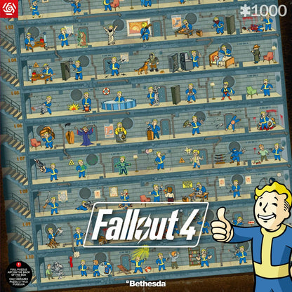 Fallout 4 Puzzle Perk Poster (1000 Teile)