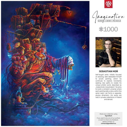 Imagination Series Puzzle Sebastian Mon Ciezar doswiadczen (1000 Teile)