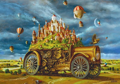Imagination Series Puzzle Arkadiusz Dzielawski Wielka przeprowadzka (1000 Teile)