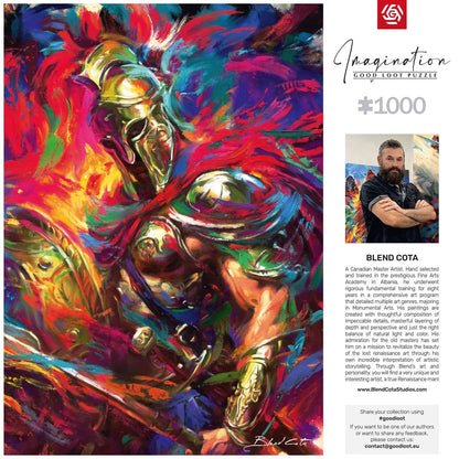 Blend Cota Puzzle The Illyrian Warrior  (1000 Teile)