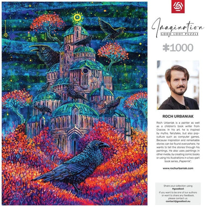 Imagination Series Puzzle Roch Urbaniak Twierdza Pani Kruków (1000 Teile)