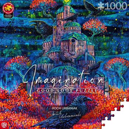 Imagination Series Puzzle Roch Urbaniak Twierdza Pani Kruków (1000 Teile)