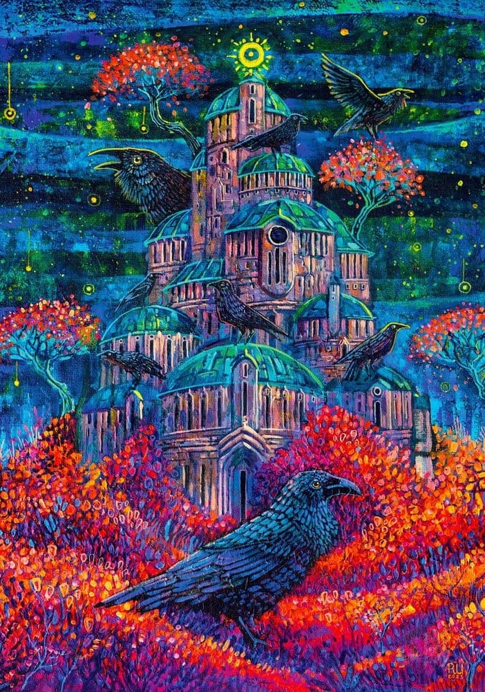 Imagination Series Puzzle Roch Urbaniak Twierdza Pani Kruków (1000 Teile)