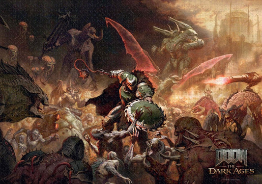 Doom The Dark Ages Puzzle Slayer's Rag (1000 Teile)