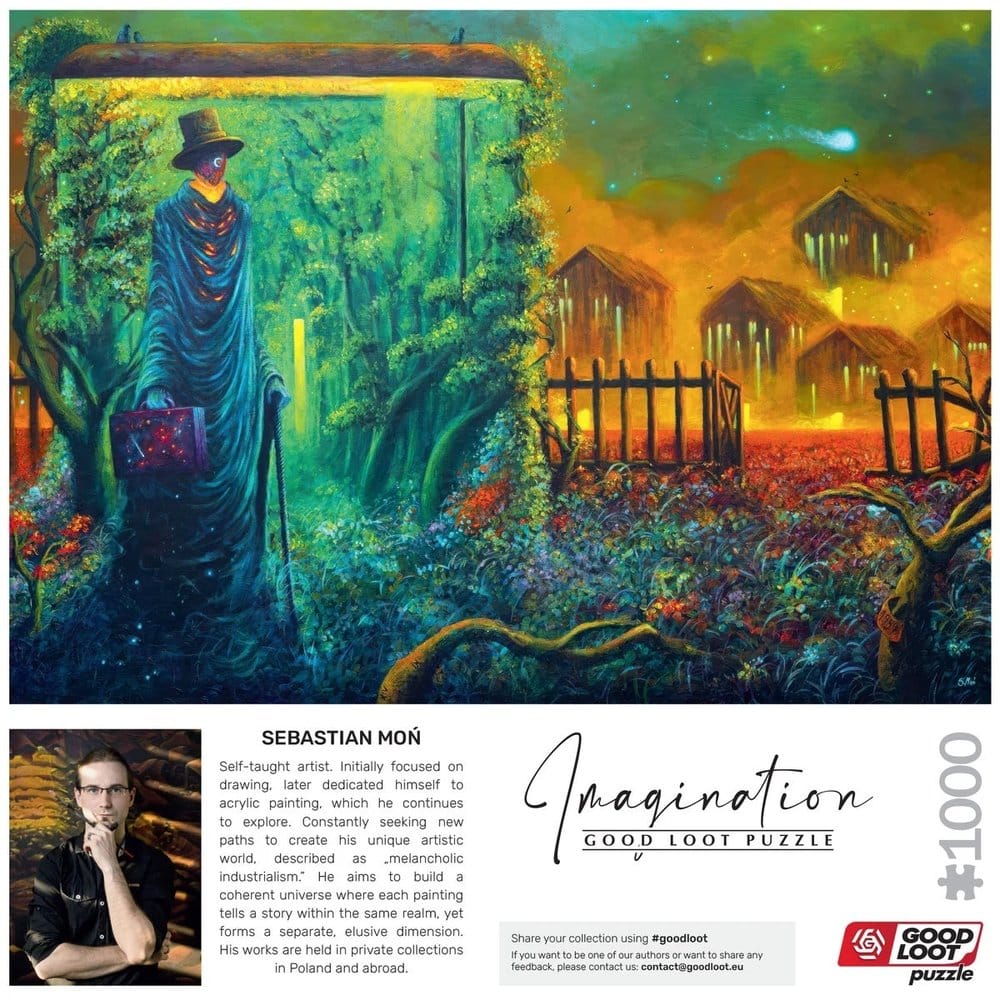 Imagination Series Puzzle Sebastian Mon Stationary Traveller II (1000 Teile)