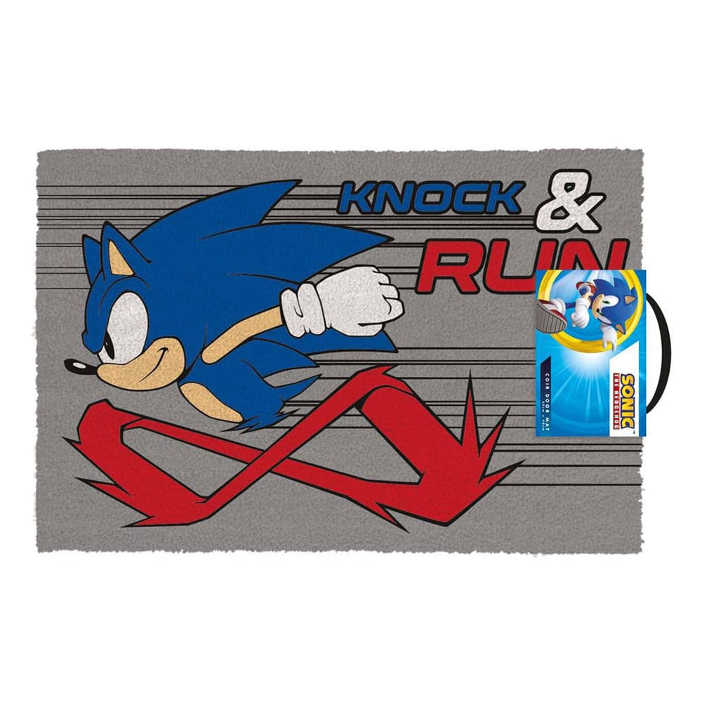 Sonic The Hedgehog Fußmatte Knock And Run 40 x 60 cm