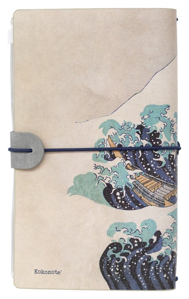 Hokusai Reisetagebuch Die große Welle vor Kanagawa 20 cm