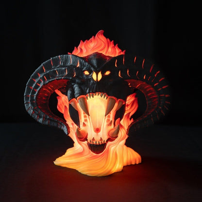 Herr der Ringe Lampe Balrog 19 cm