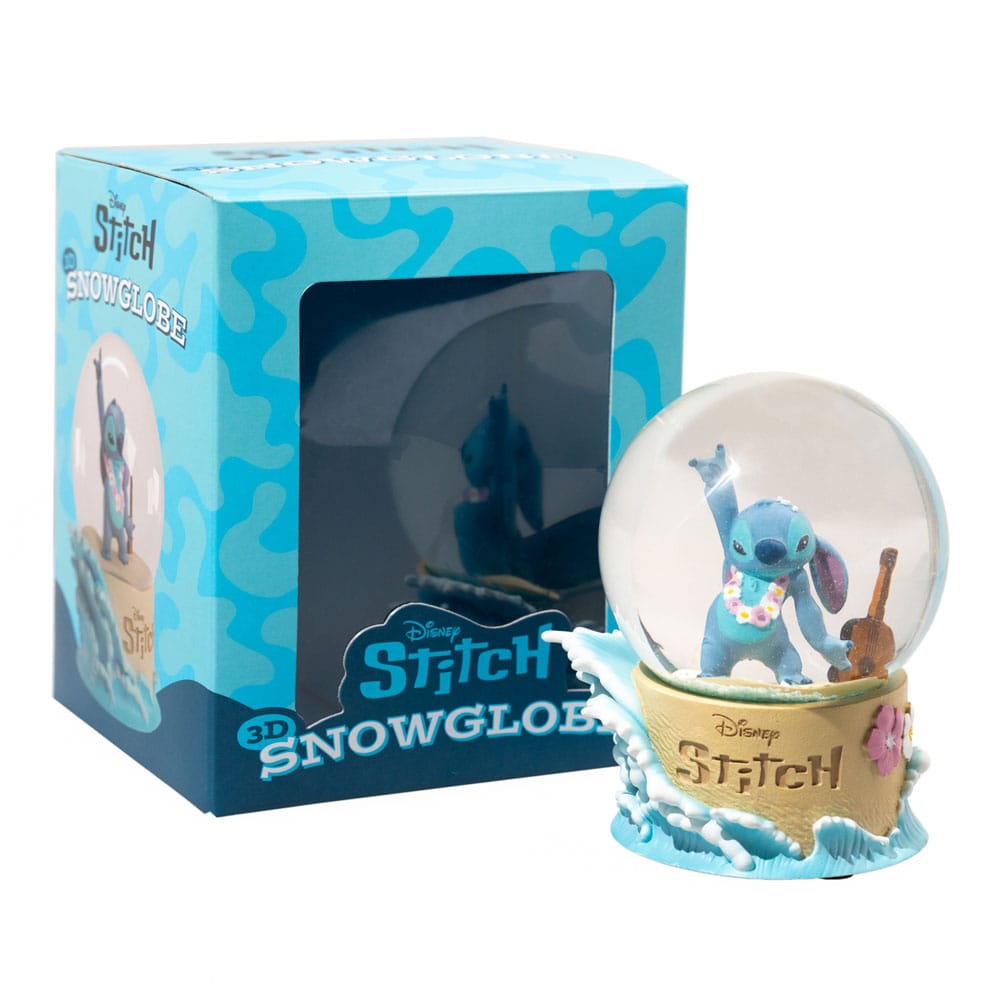 Stitch Schneekugel