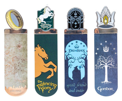 Der Herr der Ringe Lesezeichen 4er Set