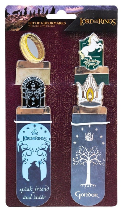Der Herr der Ringe Lesezeichen 4er Set