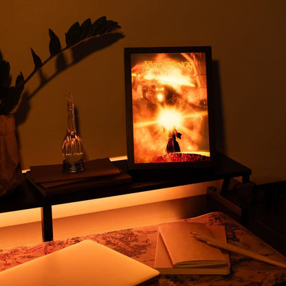 Der Herr der Ringe Gerahmtes LED-Panel 28 x 20 cm