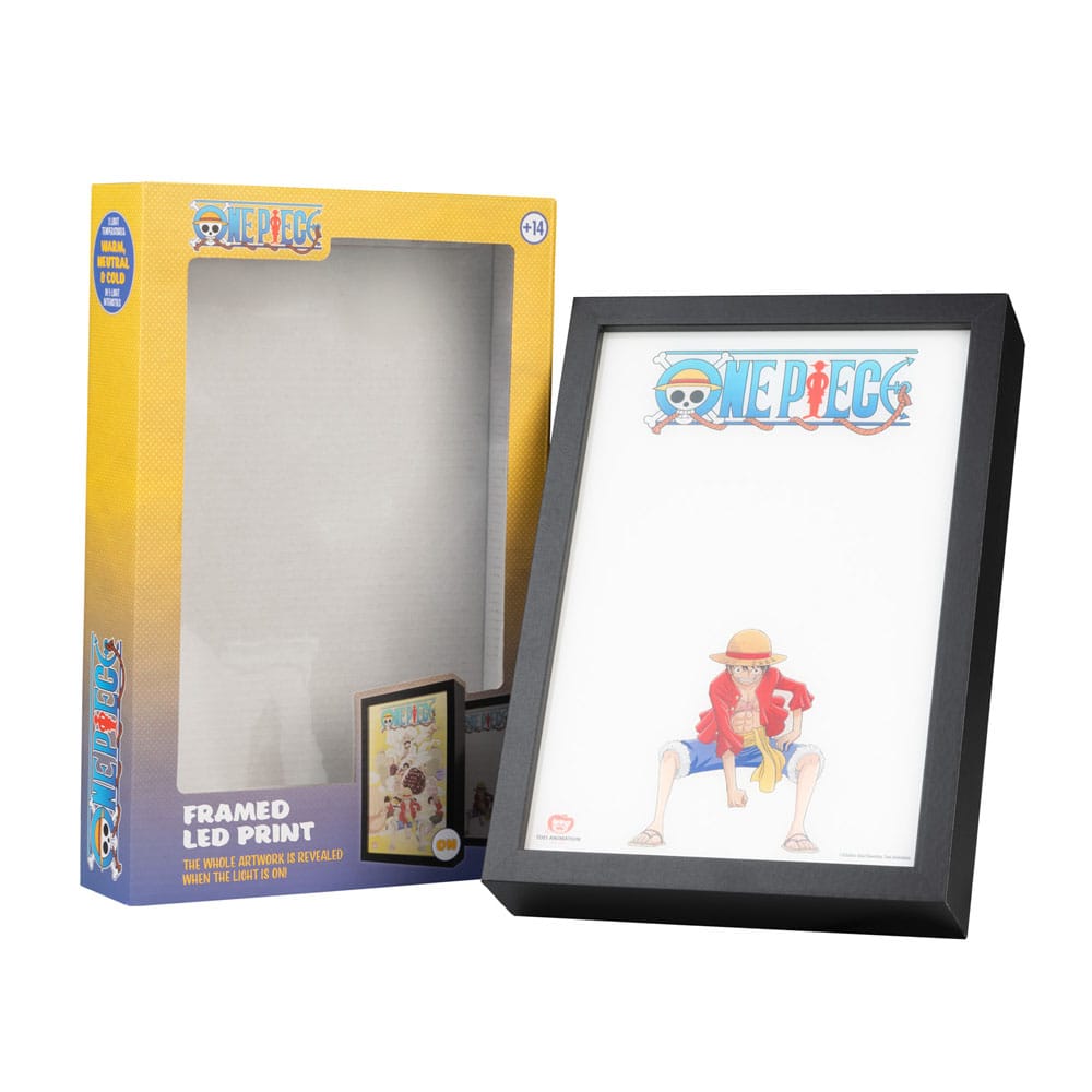 One Piece LED-Druck mit Rahmen