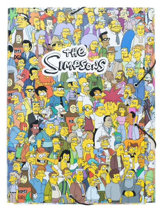 Die Simpsons Eckspannmappe 34 x 26 cm