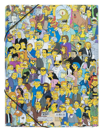Die Simpsons Eckspannmappe 34 x 26 cm