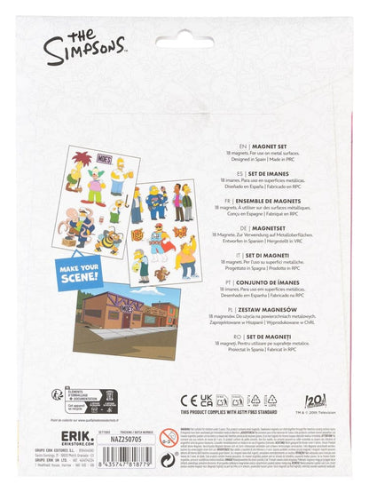 Die Simpsons Figuren Magnet Set Bürger
