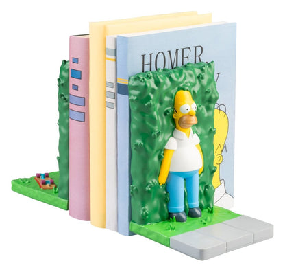 Die Simpsons  Buchstützen Homer Busch 17 cm