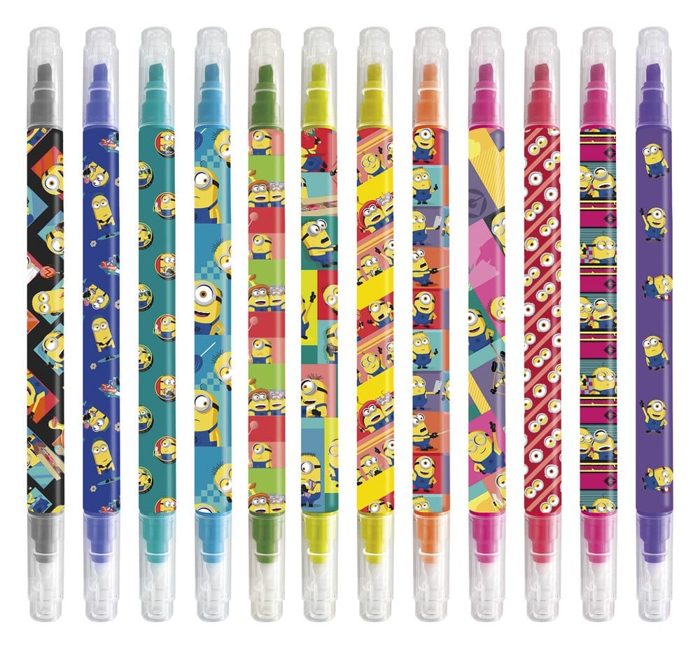 Minions Radierbare Marker 12er Set
