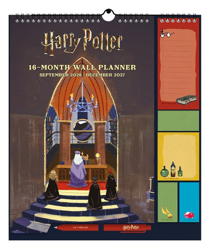 Harry Potter Wand-Planer 2026/27 30 x 34 cm