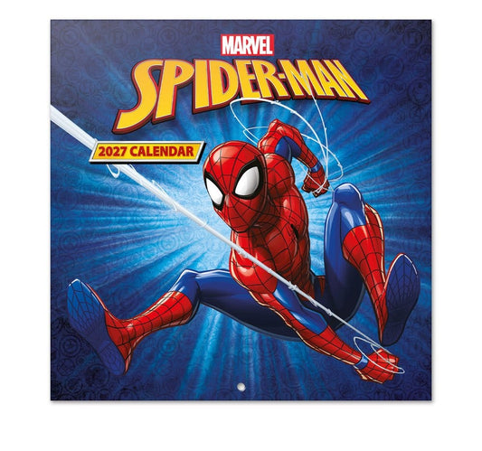 Spider-Man Wandkalender 2027 30 x 30 cm
