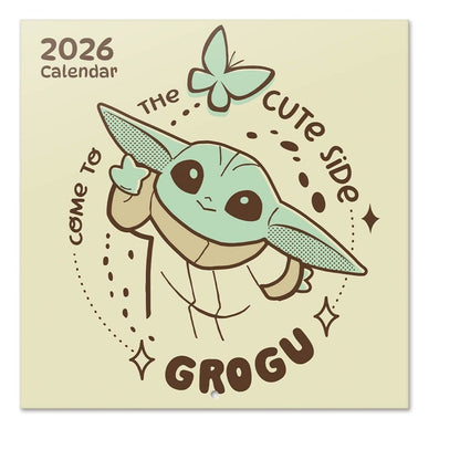 Star Wars The Mandalorian and Grogu Wandkalender 2027 30 x 30 cm