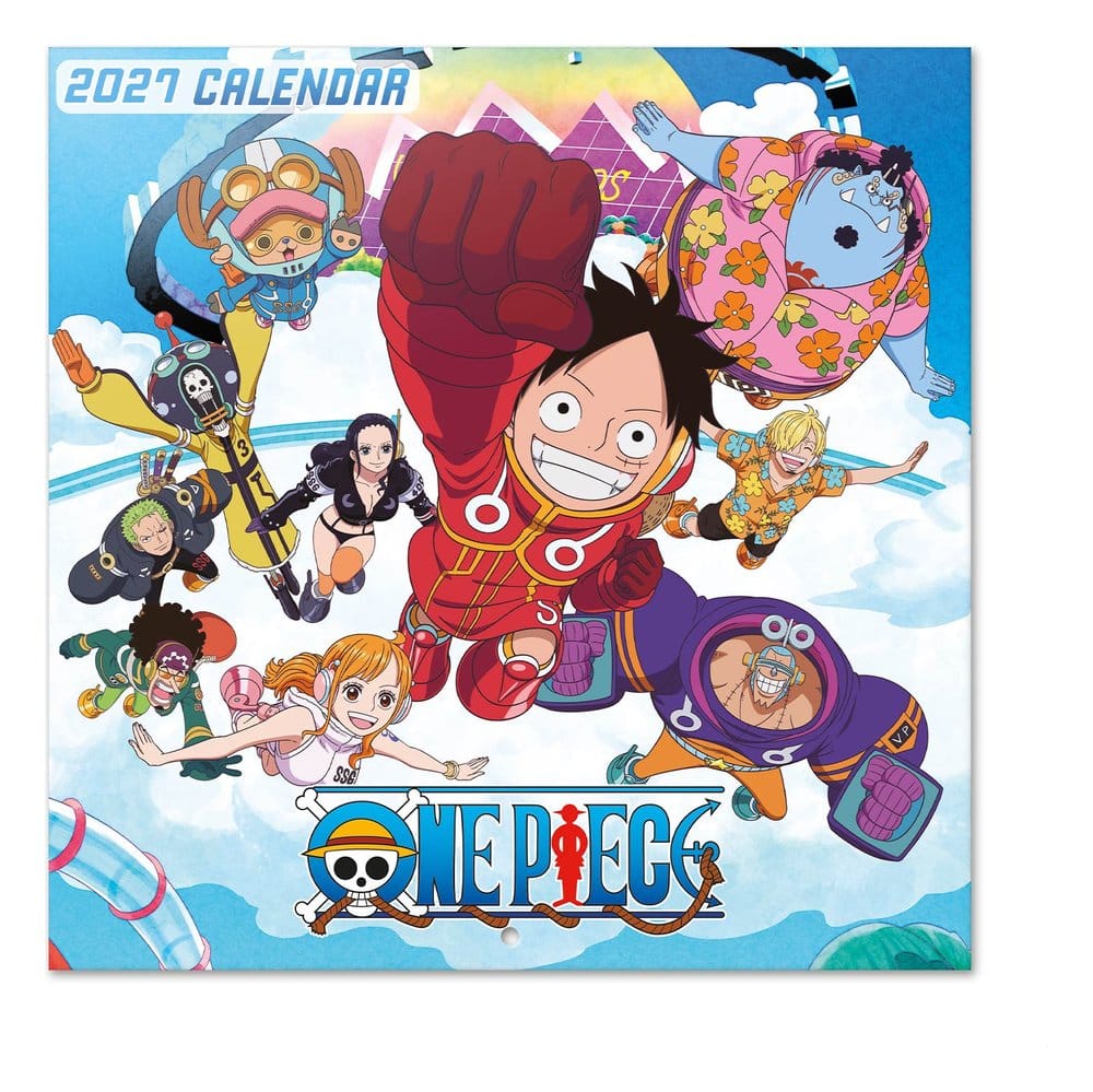 One Piece Wandkalender 2027 30 x 30 cm