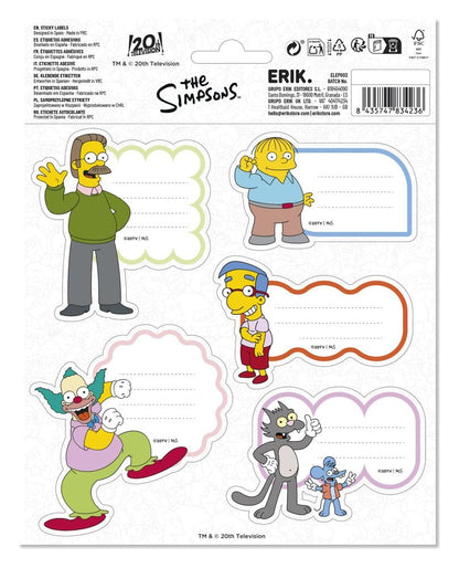 Die Simpsons Selbstklebende Etiketten Premium (10)