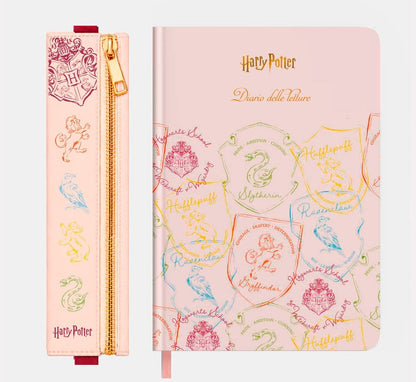 Harry Potter The Readers Club Lesejournal mit integrierter Tasche Italienisch *Italienische Version*