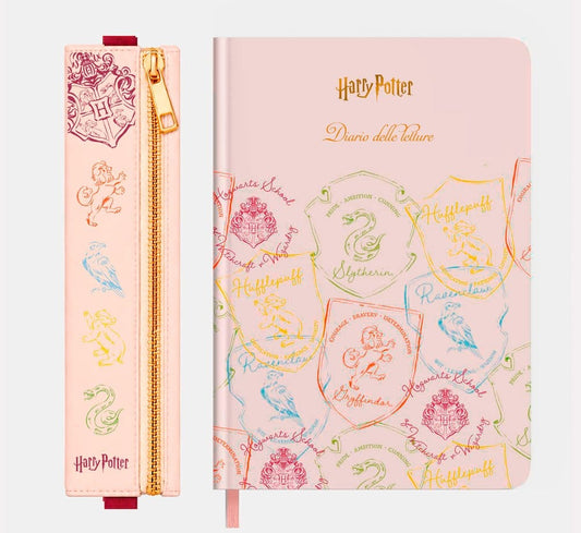 Harry Potter The Readers Club Lesejournal mit integrierter Tasche Italienisch *Italienische Version*