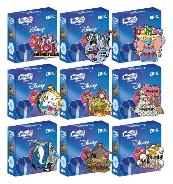 Disney Mystery-Ansteck-Pins Serie 2 Blind Box Display (24)