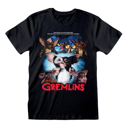 Gremlins T-Shirt Retro Poster Style  Größe L