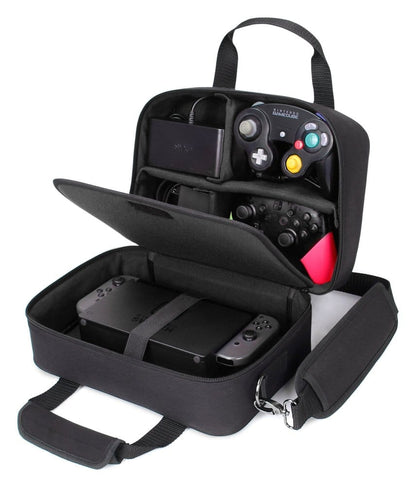 Enhance USA Gear S14 Console Gaming Nintendo Switch Tasche Schwarz