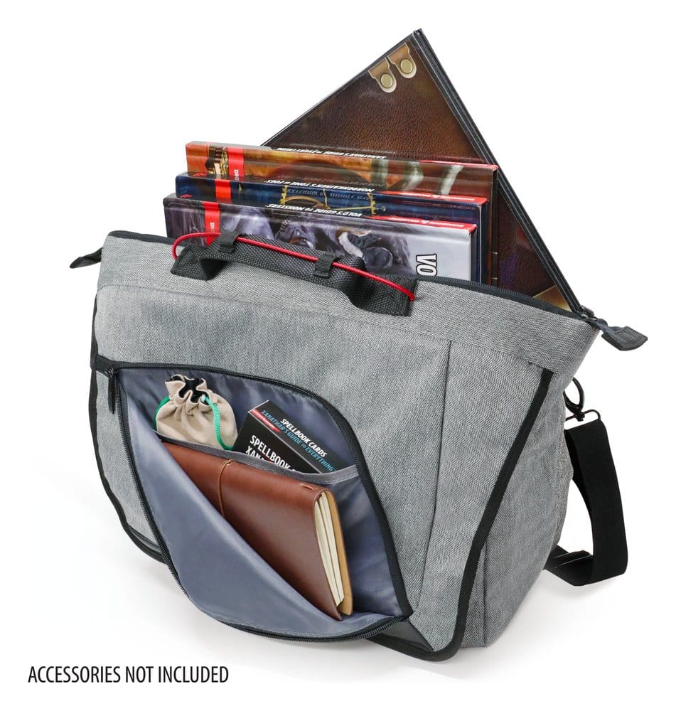 Enhance USA Gear RPG Series Dungeons and Dragons Umhängetasche Grau