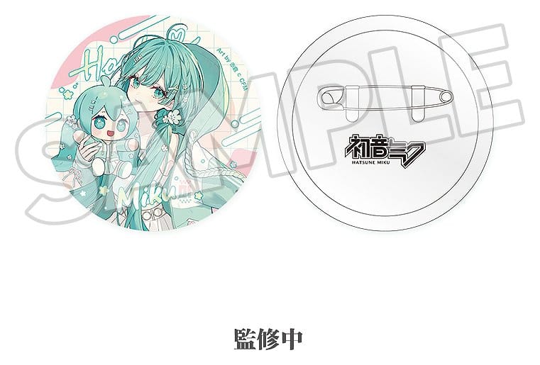 Character Vocal Series 01: Hatsune Miku Miku Hug Series Anstecknadel: Flower Ver. 8 cm Umkarton (10)