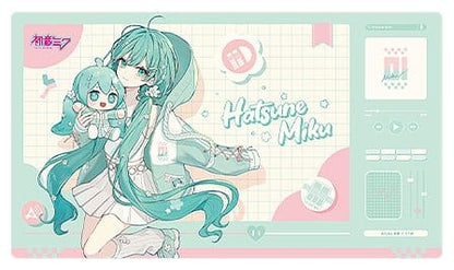 Character Vocal Series 01: Hatsune Miku Miku Hug Series Schreibtischunterlage: Flower Ver. 70 x 40 cm