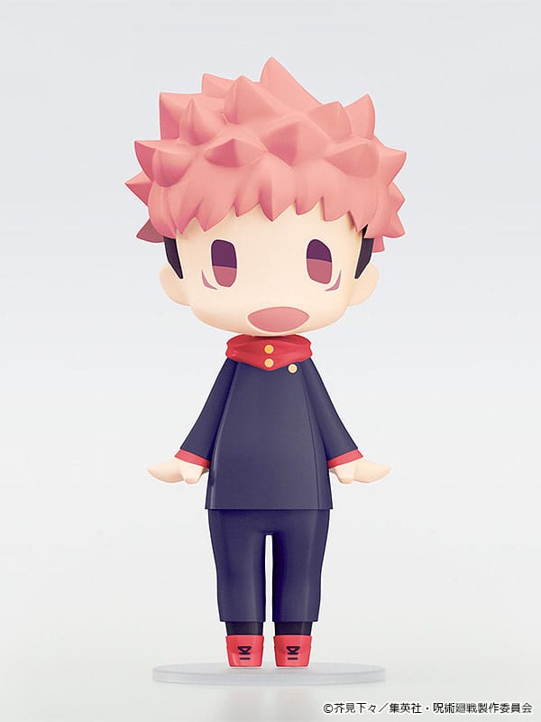 Jujutsu Kaisen HELLO! GOOD SMILE Actionfigur Yuji Itadori 10 cm
