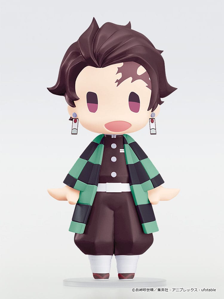 Demon Slayer: Kimetsu no Yaiba HELLO! GOOD SMILE Actionfigur Tanjiro Kamado 10 cm